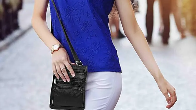 Krediz Genuine Leather Crossbody Handbag