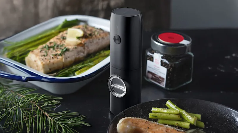 2-Pack: Krediz Electric Salt & Pepper Grinder