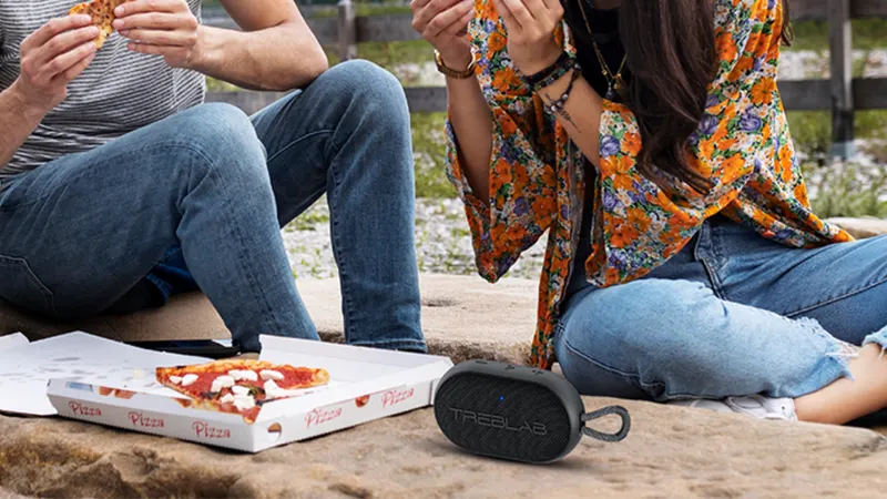 The Clip-On Bluetooth Speaker