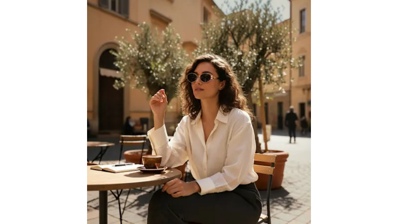 AQS Mira Metal Frame Sunglasses