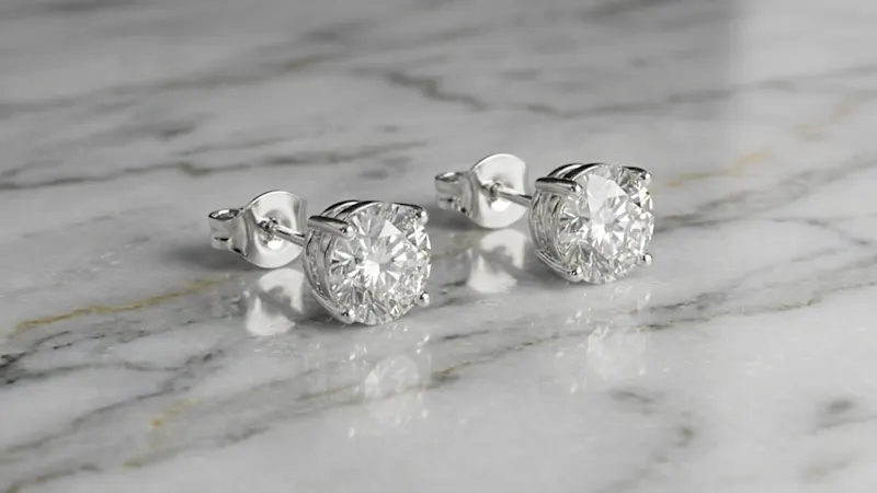 Ice by Jardin 4.0 Carat TW Earrings