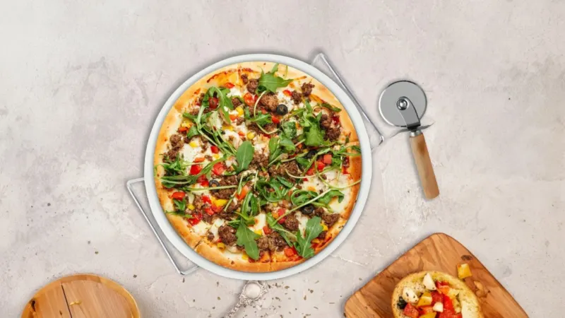 Le Regalo 3-Piece Pizza Stone Set