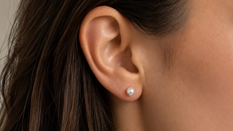Donatello Gian 14K Yellow Gold Pearl Stud Earrings