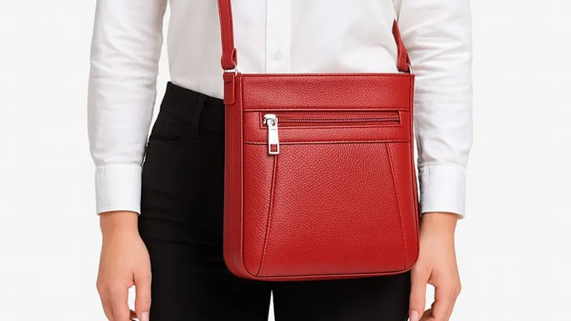 Krediz Women's Luxury Genuine Leather Crossbody Bag