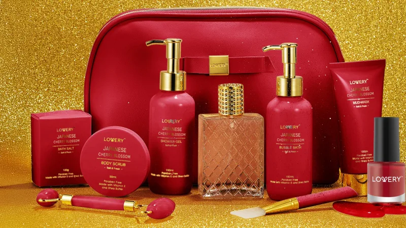 The Beauty & Body Care Cosmetic Bag Set