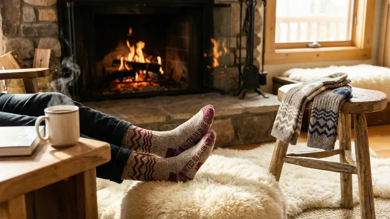 The Softer Than Cashmere Bison Socks