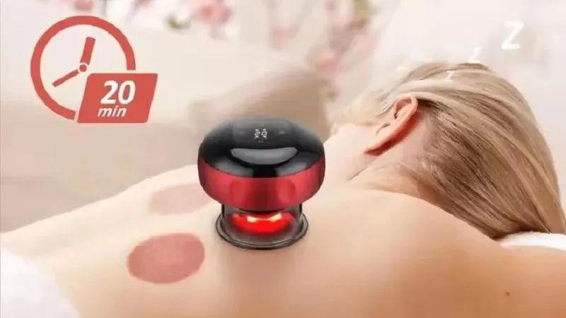 Infinite Basics 6-Mode Red Light Therapy Cupping Massage Device