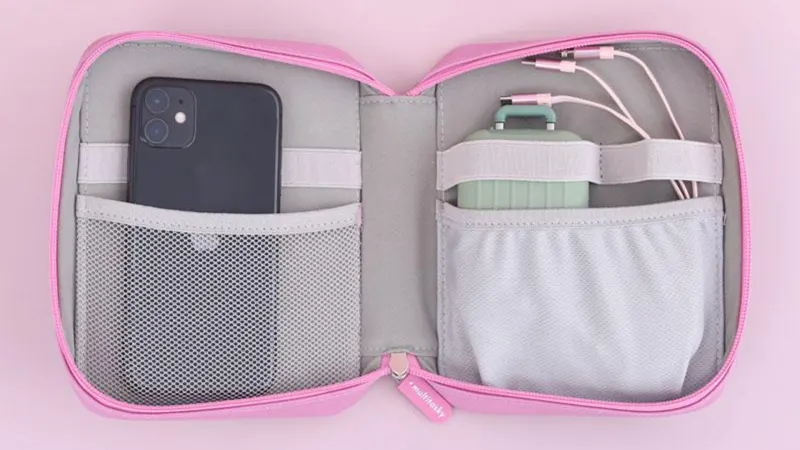 Multitasky Travel Cord Organizer Pouch