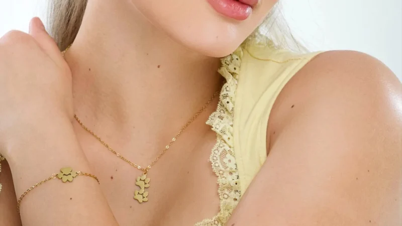 Hollywood Sensation Pulsera Ajustable Con Dije De Huella