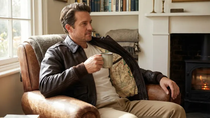 The Army Air Corps Leather Flight Jacket