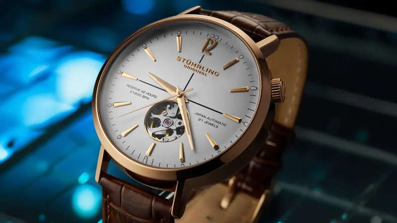 The Skeletonized Automatic Wristwatch