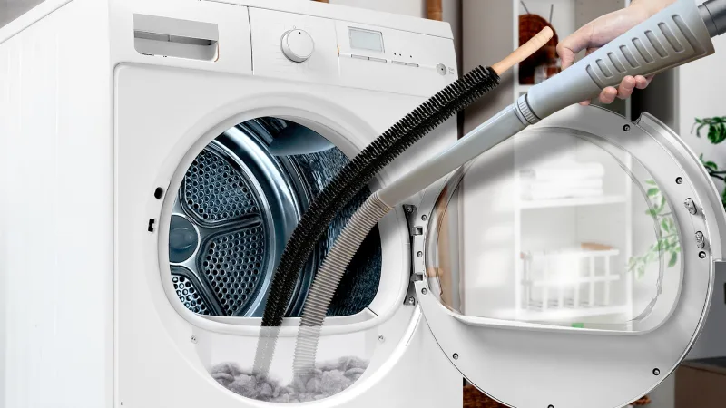 Space & Home Universal Vacuum Dryer Vent Cleaning Kit