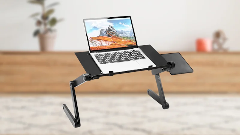 Fresh Fab Finds Foldable Lap Desk with Mouse Board