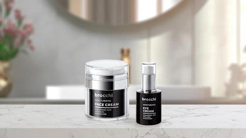 Brocchi Hyaluronic Acid Face & Eye Cream Set