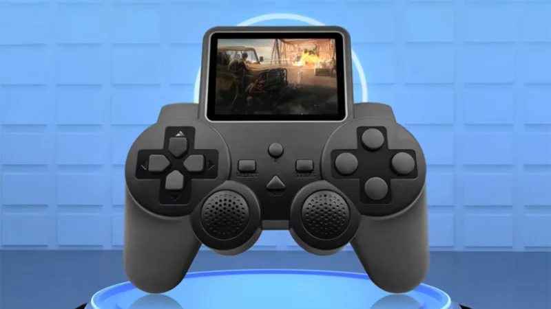 RetroRush Mini Handheld 520 Built-In Video Game Console