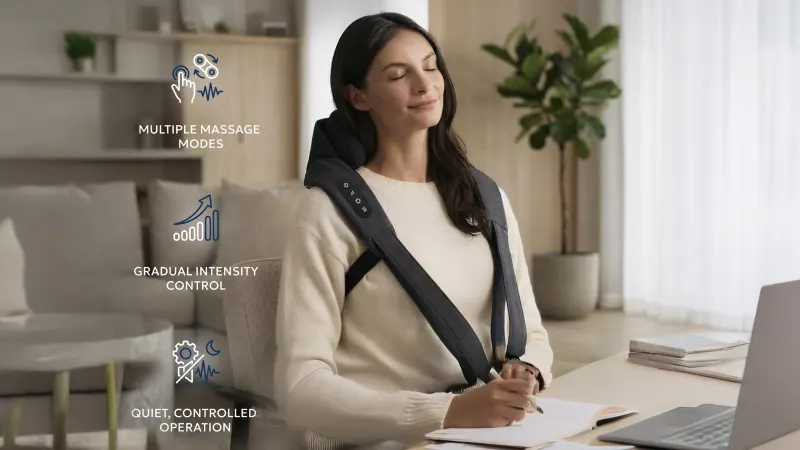 The Hands-Free Massager