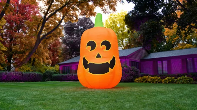 The 16' Glowing Inflatable Jack O' Lantern