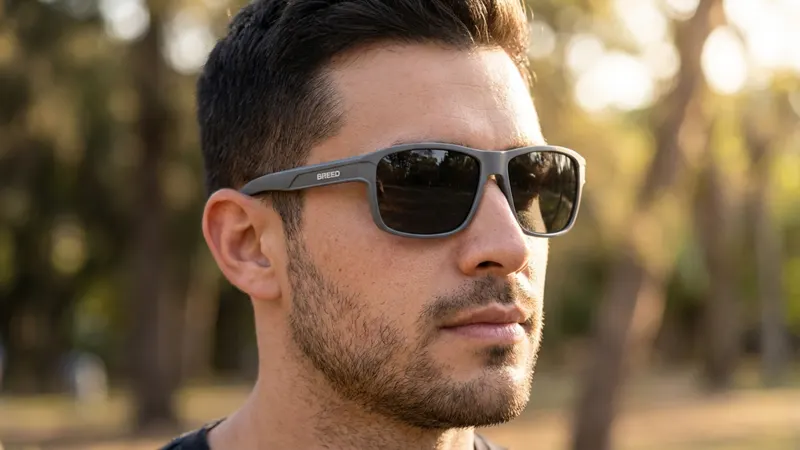 BREED Gafas de Sol Cuadradas Polarizadas para Hombre Astor