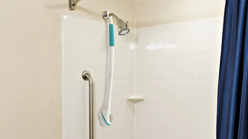 The Extended Reach Pedi Brush With Pumice Stone