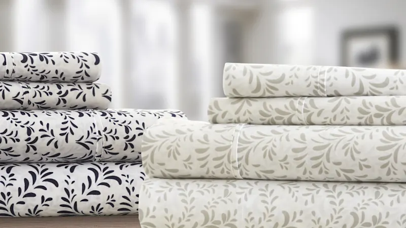 Cloth & Gable Burst of Vines 4-Piece Sheet Set