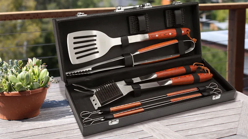 Cuisinart 10-Piece Premium Grilling Tool Set
