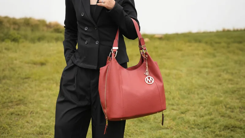 MKF Collection Calina Expandable Shoulder Bag by Mia K.