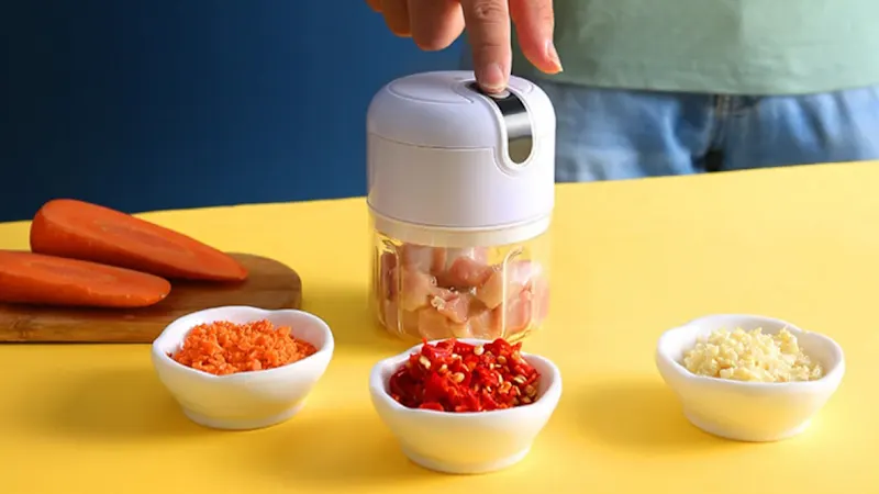 Kenro Wireless Portable Electric Mini Chopper & Food Processor