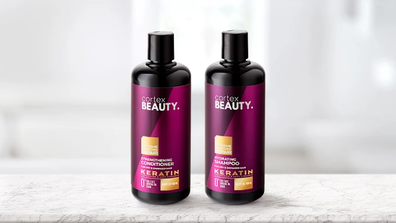 Cortex Beauty Keratin Hydrating Shampoo & Strengthening Conditioner Set