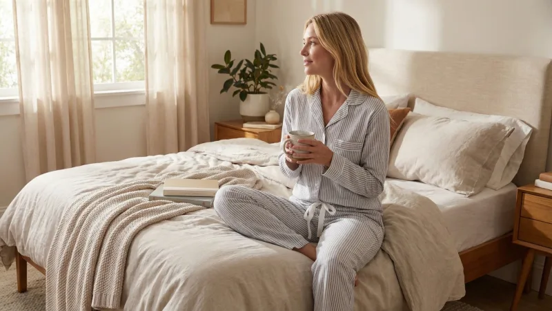 The Lady's Portuguese Luxury Flannel Pajamas