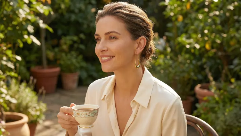 The Ancient Empress' Crescent Earrings