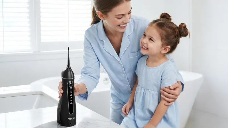 NICWELL Cordless Rechargeable Water Dental Flosser