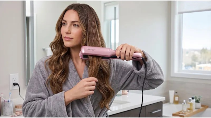 Fahrenheit MegaPlate Professional Wide Plate Flat Iron
