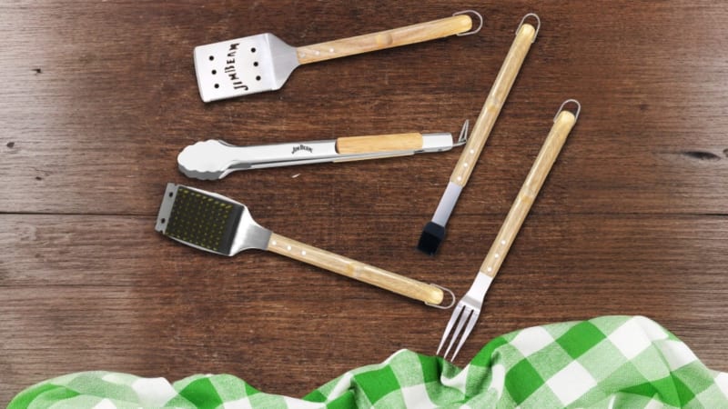 Jim Beam 5-Piece Grill Tool Set