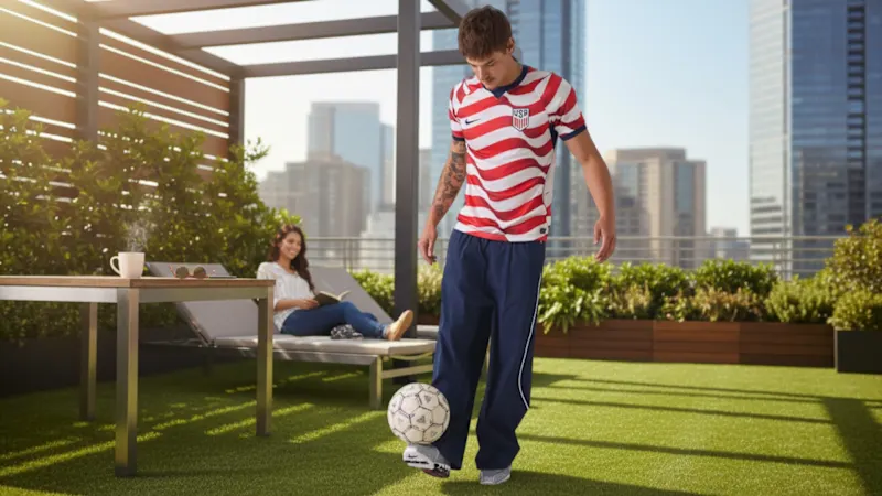 Jersey De Local Réplica De Hombre USMNT Nike 2026