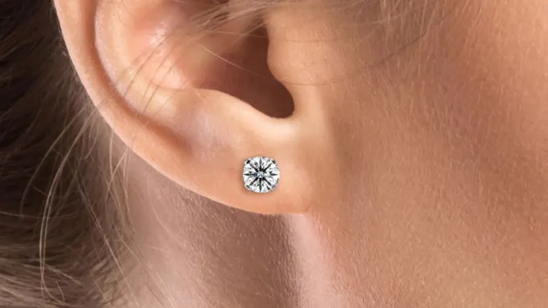 The Half-Carat Stud Earrings With Lab-Grown Diamonds
