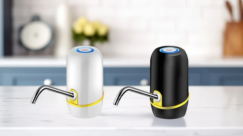 Paquete de 2: Titan Bomba y Dispensador Automático de Agua Portátil Recargable
