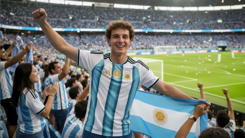 Jersey Local Adidas Argentina 2026