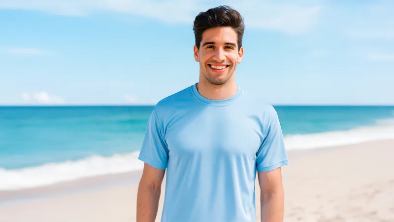 3-Pack: Galaxy by Harvic Men's Short Sleeve Crew Neck Moisture Wicking Tee