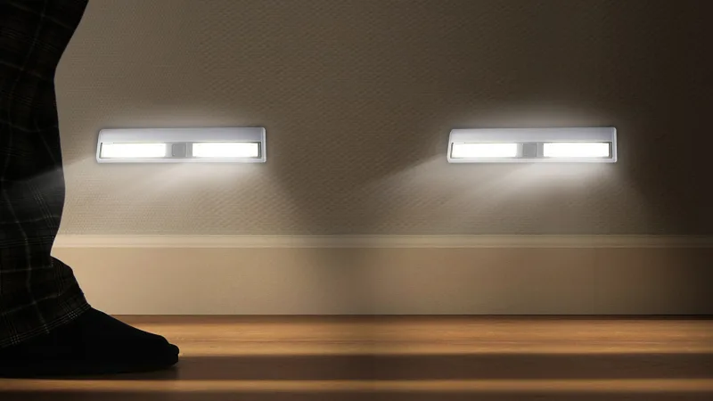 4-Pack: Bright Basics Ultra Bright LED Wireless Portable Light Bars