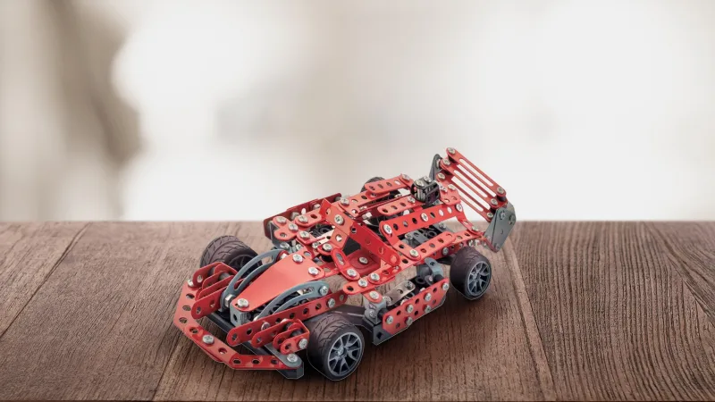 Black & Decker Jr Constructor 287-Piece Racer Engineering Set