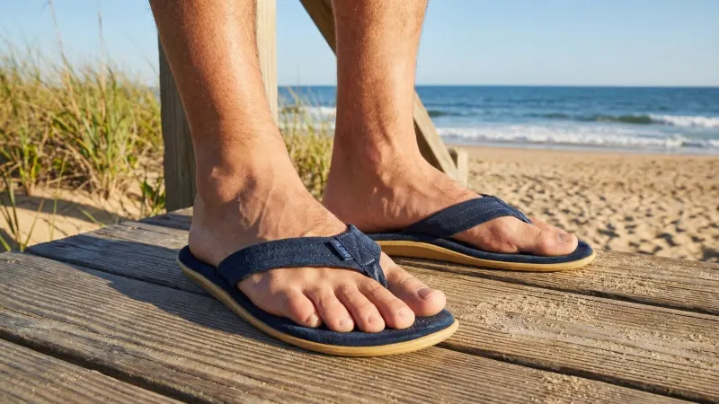 The Men's Handmade Hawaiian Sandals