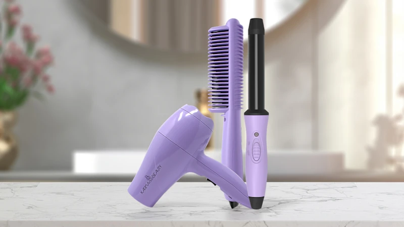 Karma Beauty Mini Mood Travel Trio Hair Tools Set