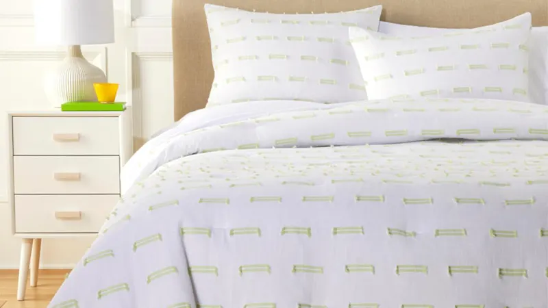 Clover by Jo 3-Piece Clipped Jacquard Comforter Set
