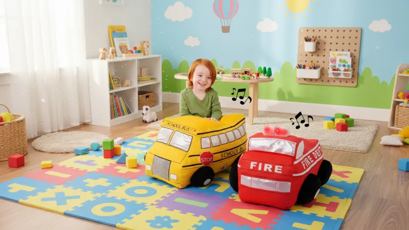 The Giant Plush School Bus