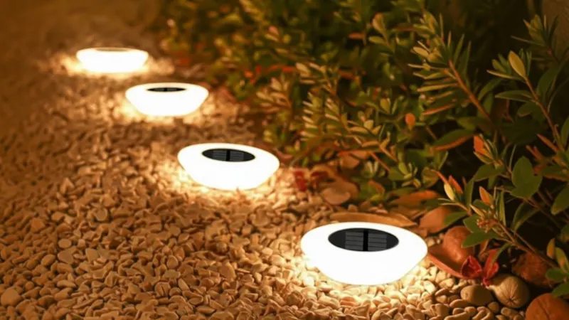8-Pack: HAKOL Solar Ground Lights