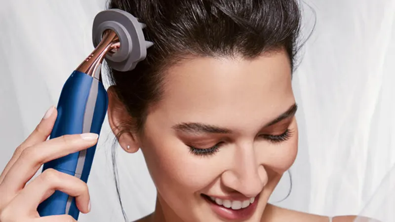 Luminess Aeroscalp Dispositivo de Limpieza con Cepillos Faciales y para Cabello