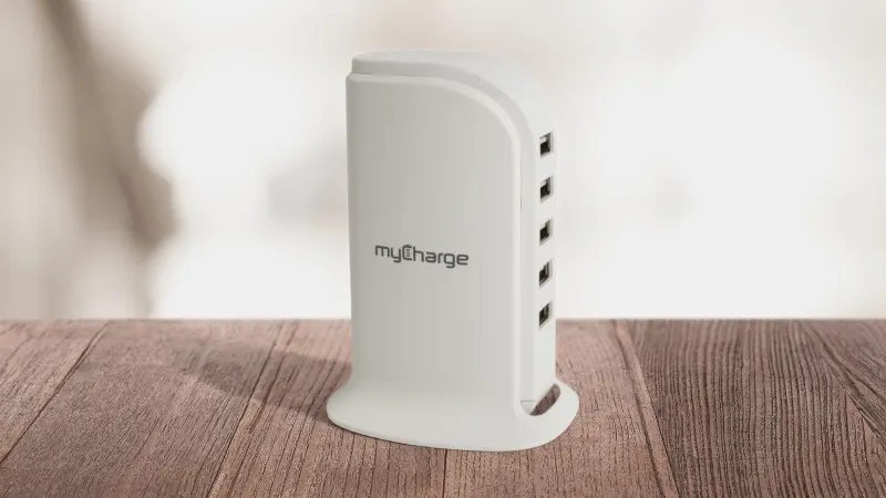 MyCharge Power-Hub 5 5-Port USB Tower
