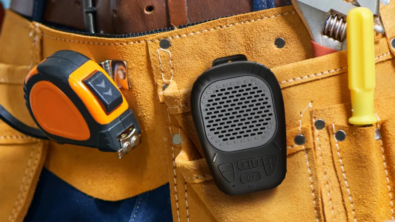Tech Theory Portable Rugged Wireless Clip Speaker
