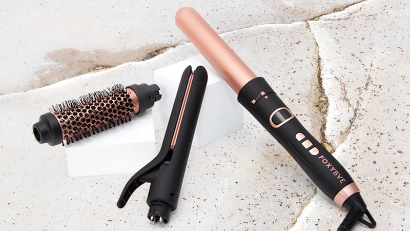 The 3-in-1 Professional Hair Styling System