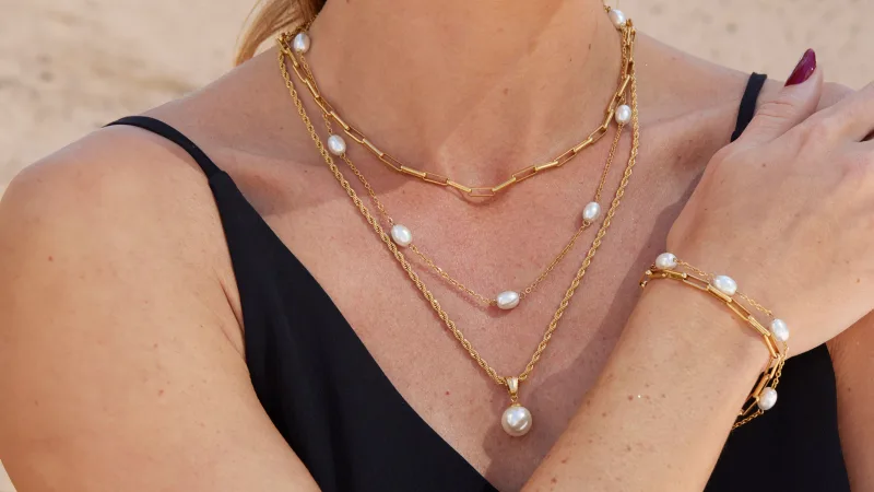 The 7-Piece Pearl Jewelry Set